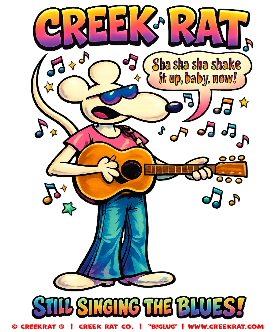 Creek Rat poster art 3