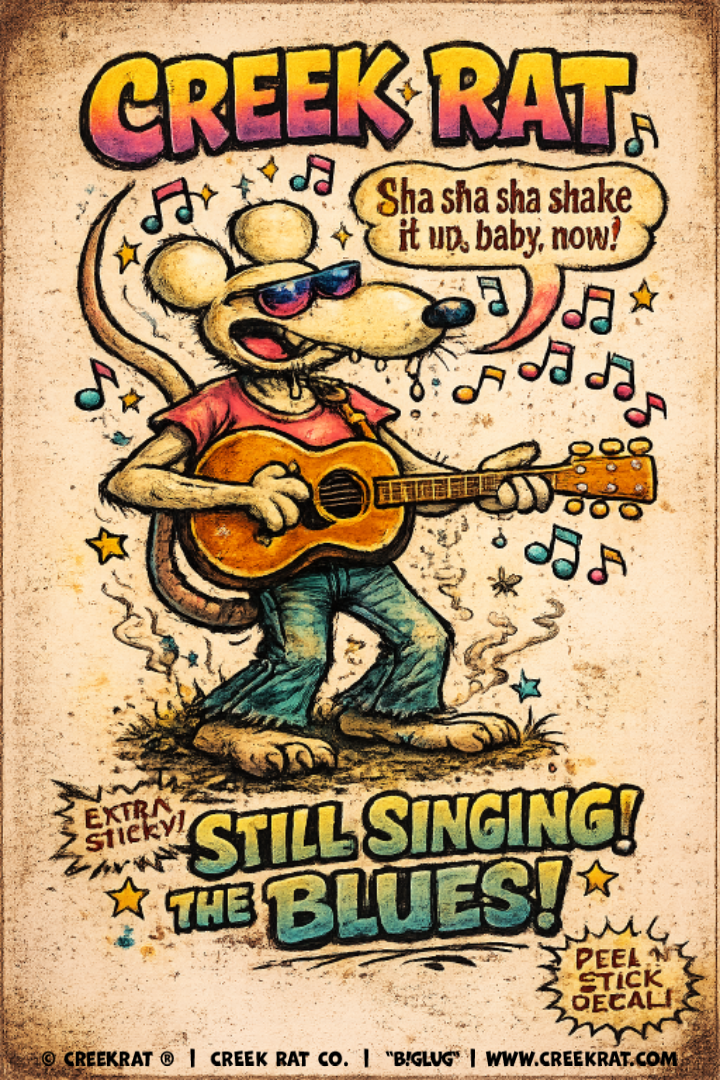 Creek Rat poster art 2