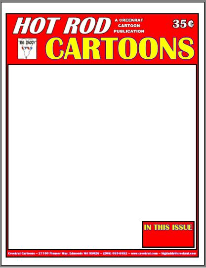 hot rod cartoon. Hot Rod CARtoons-PinUp